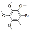 2-Methyl-3,4,5,6-tetramethoxybromobenzene Structure,73875-27-1Structure