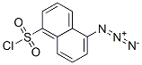 5-叠氮基萘-1-磺酰氯结构式_73936-73-9结构式