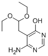 6-氨基-5-(2,2-二乙氧基乙基)嘧啶-4-醇结构式_7400-06-8结构式