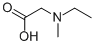 [乙基(甲基)氨基]乙酸结构式_740792-70-5结构式