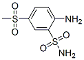 2-氨基-5-甲烷磺酰基苯磺酰胺结构式_7409-84-9结构式