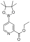 2-乙氧基羰基吡啶-4-硼酸频那醇酯结构式_741709-56-8结构式