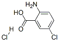 2-氨基-5-氯-苯甲酸盐酸盐结构式_74189-19-8结构式