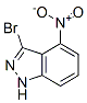 3-Bromo-4-nitro-1H-indazole Structure,74209-17-9Structure