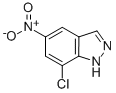 7-氯-5-硝基-1H-吲唑结构式_74209-22-6结构式