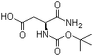 Boc-l-天冬氨酸结构式_74244-17-0结构式