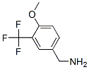 4-Methoxy-3-(trifluoromethyl)benzylamine Structure,743408-04-0Structure