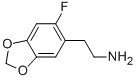5-氨基乙基-6-氟-苯并[1,3]二氧代结构式_743430-91-3结构式
