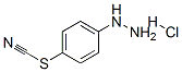 4-Thiocyanatophenylhydrazine hydrochloride Structure,74411-22-6Structure