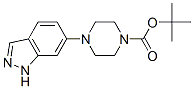 tert-Butyl 4-(1H-indazol-6-yl)piperazine-1-carboxylate Structure,744219-43-0Structure