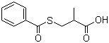 3-(Benzoylthio)-2-methylpropionic acid Structure,74431-50-8Structure