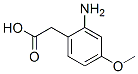 2-氨基-4-甲氧基苯乙酸结构式_744984-13-2结构式