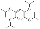 ,2,4,5-Tetrakis(isopropylthio)benzene Structure,74542-69-1Structure