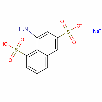 1-氨基-3,8-萘二硫酸钠结构式_74543-22-9结构式