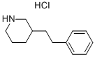 3-苯乙基-哌啶盐酸盐结构式_745817-12-3结构式