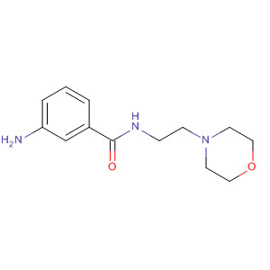 3-氨基-n-[2-(4-吗啉)乙基]苯甲酰胺结构式_746570-90-1结构式