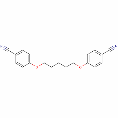 Benzonitrile, 4,4-[1,5-pentanediylbis(oxy)]bis- Structure,7467-71-2Structure