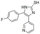 5-(4-Fluoro-phenyl)-4-pyridin-3-yl-1h-imidazole-2-thiol Structure,74767-75-2Structure