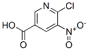 6-氯-5-硝基-3-吡啶羧酸结构式_7477-10-3结构式