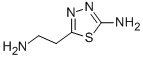5-氨基-1,3,4-噻二唑-2-乙胺结构式_74784-47-7结构式