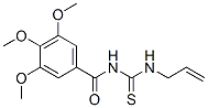 1-Allyl-3-(3,4,5-trimethoxybenzoyl)thiourea Structure,74822-82-5Structure