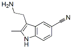 3-(2-氨基乙基)-2-甲基-1H-吲哚-5-甲腈结构式_74885-64-6结构式