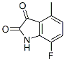 7-Fluoro-4-methyl isatin Structure,749240-53-7Structure