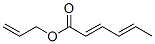 2,4-己二酸丙烯酯结构式_7493-75-6结构式