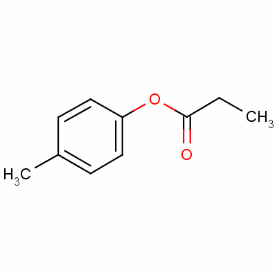 Propanoic acid, 4-methylphenyl ester Structure,7495-84-3Structure