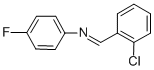 N-(2-氯亚苄基)-4-氟苯胺结构式_75020-01-8结构式