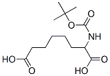 Boc-D-2-Aminosuberic Acid Structure,75113-71-2Structure
