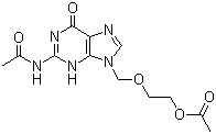 9-[(2-Acetoxyethoxy)methyl]-N2-acetylguanine Structure,75128-73-3Structure