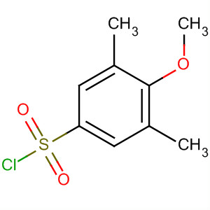 4-甲氧基-3,5-二甲基苯磺酰氯结构式_75157-75-4结构式
