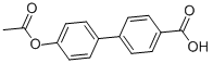 4-乙酰氧基-联苯-4-羧酸结构式_75175-09-6结构式