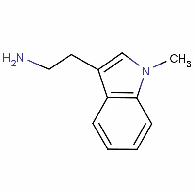 1-甲基色胺结构式_7518-21-0结构式