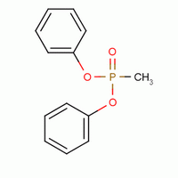 P-甲基-膦酸二苯基酯结构式_7526-26-3结构式