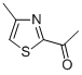 2-乙酰基-4-甲基噻唑结构式_7533-07-5结构式