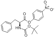 Boc-L-phenylanine-4-nitropheny ester Structure,7535-56-0Structure