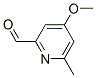 (9ci)-4-甲氧基-6-甲基-2-吡啶羧醛结构式_75358-79-1结构式