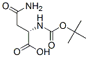 BOC-L-天冬酰胺结构式_7536-55-2结构式