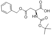 Boc-L-天冬氨酸 4-苄酯结构式_7536-58-5结构式
