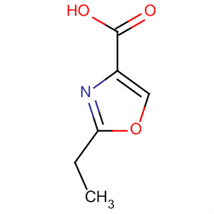 2-乙基-1,3-噁唑-4-羧酸结构式_75395-42-5结构式