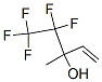 4,4,5,5,5-五氟-3-甲基-1-戊烯-3-醇结构式_754-67-6结构式
