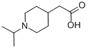 (1-异丙基哌啶-4-基)乙酸结构式_754183-67-0结构式
