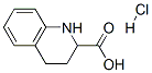 (R)-1,2,3,4-四氢-2-喹啉羧酸盐酸盐结构式_75433-76-0结构式
