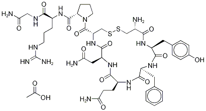 精氨酸加压素结构式_75499-44-4结构式