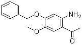 1-(2-氨基-4-苄氧基-5-甲氧基苯基)乙酮结构式_75665-73-5结构式