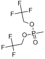 双(2,2,2-三氟乙基)甲基磷酸酯结构式_757-95-9结构式