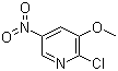 2-氯-3-甲氧基-5-硝基吡啶结构式_75711-00-1结构式