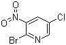2-Bromo-5-chloro-3-nitropyridine Structure,75806-86-9Structure